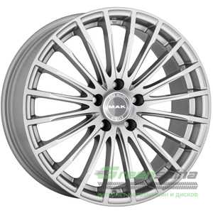 Купити Легковий диск MAK MAK STARLIGHT Silver R18 W8 PCD5x112 ET45 DIA66.6