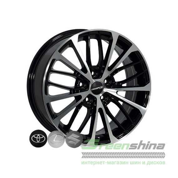 Купити Легковий диск ZW BK5343 BP R17 W7 PCD5x114.3 ET40 DIA60.1