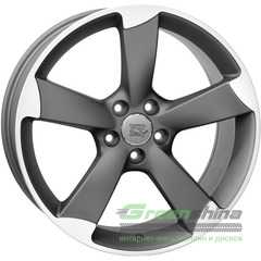 Купити WSP ITALY GIASONE W567 MATT GUN METAL POLISHED R19 W8.5 PCD5x112 ET43 DIA66.6