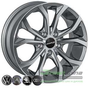 Купить ZW 00161 GP R16 W7 PCD5x112 ET35 DIA66.6