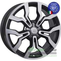 Купити WSP ITALY MEDEA W565 DULL BLACK PO​LISHED R18 W7.5 PCD5x112 ET51 DIA57.1
