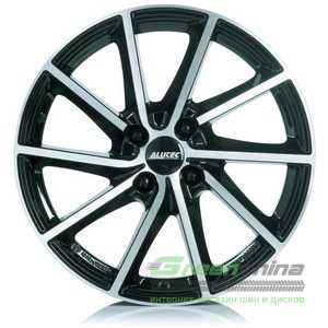 Купити Легковий диск ALUTEC Singa Diamond Black Front Polished R17 W7 PCD5x112 ET49 DIA57.1