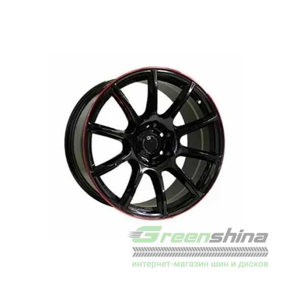 Купити Off Road Wheels OW1012 GLOSSY BLACK RED LINE RIVA RED R20 W8.5 PCD6x139.7 ET10 DIA110.5