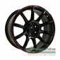 Купити Off Road Wheels OW1012 GLOSSY BLACK RED LINE RIVA RED R20 W8.5 PCD6x139.7 ET10 DIA110.5
