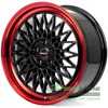 Купить Легковой диск BORBET B Black Rim Red R18 W8 PCD5x112 ET45 DIA66.5