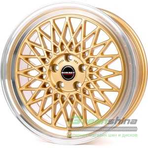 Купити Легковой диск BORBET B Gold Rim Polished R17 W7 PCD4x100 ET38 DIA64.1