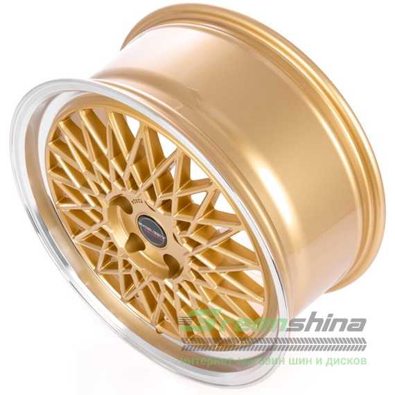 Купить Легковой диск BORBET B Gold Rim Polished R17 W7 PCD4x100 ET38 DIA64.1