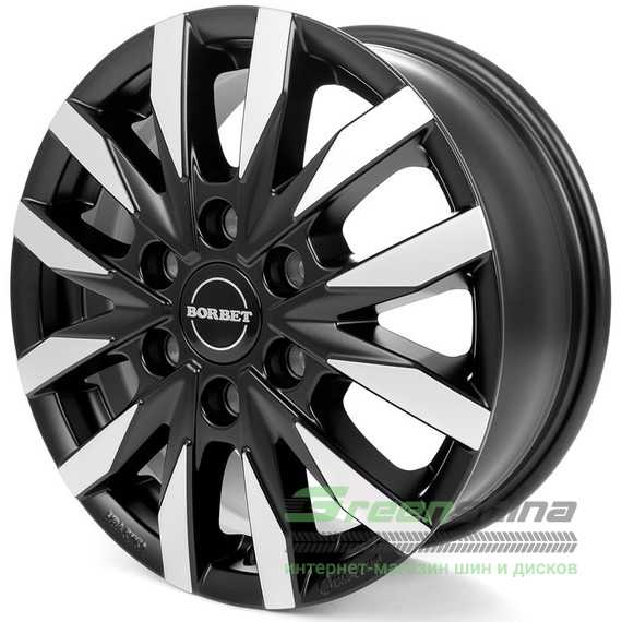 Купити Легковой диск BORBET CW6 Black Polished Matt R18 W7.5 PCD6x114.3 ET40 DIA66.1