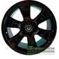Купити Легковий диск WSP ITALY YOKOHAMA PRADO W1707 GLOSSY BLACK R20 W9.5 PCD6X139.7 ET30 DIA106.1