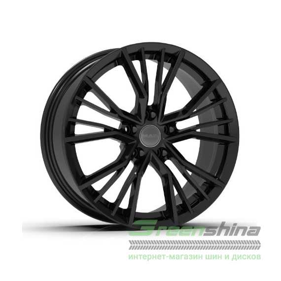 Купити Легковий диск MAK UNION GLOSS BLACK R20 W9 PCD5X112 ET29 DIA66.45