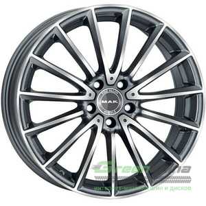 Купити Легковий диск MAK KOMET GLOSS BLACK MIRROR RING R18 W8 PCD5X112 ET33 DIA66.6