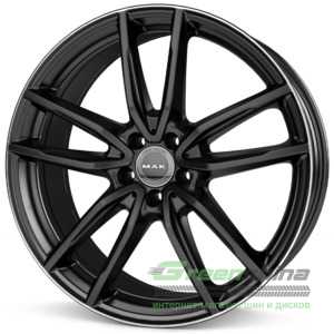 Купить Легковой диск MAK EVO GLOSS BLACK MIRROR RING R20 W9 PCD5X112 ET57 DIA66.5