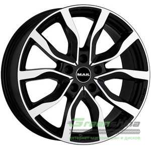 Купить Легковой диск MAK KOLN BLACK MIRROR R21 W9.5 PCD5X127 ET45 DIA71.6