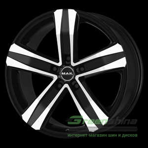 Купити Легковий диск MAK STONE5 BLACK MIRROR R18 W7.5 PCD5x108 ET45 HUB63.4