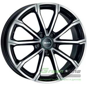 Купить Легковой диск MAK DAVINCI BLACK MIRROR R17 W6.5 PCD5x112 ET43 DIA57.1