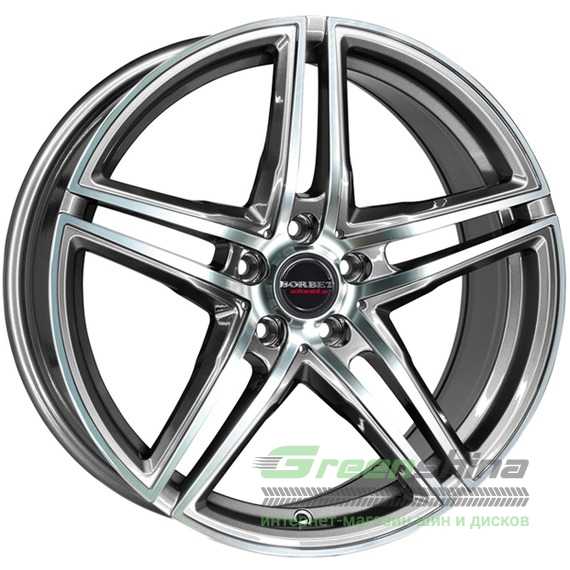 Купити BORBET XRT Graphite Polished R19 W8.5 PCD5x114.3 ET40 HUB72.6