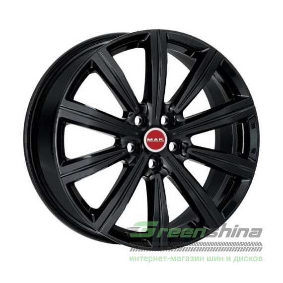 Купити Легковий диск MAK BIRMINGHAM GLOSS BLACK R20 W8.5 PCD5X120 ET35 DIA64.1