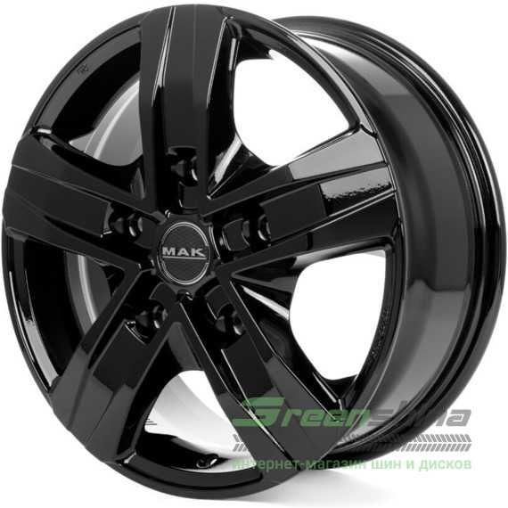 Купить Легковой диск MAK STONE5 3 GLOSS BLACK R15 W6 PCD5x139.7 ET0 DIA108.3