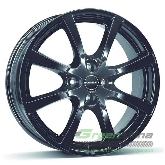 Купить Легковой диск BORBET LV4 BLACK GLOSSY R16 W7 PCD4x100 ET38 DIA64