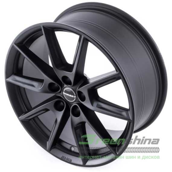 Купити Легковий диск BORBET LX18 BLACK MATT R18 W8 PCD5x114.3 ET48 DIA72.6