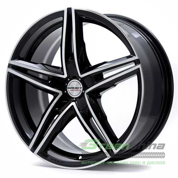 Купить Легковой диск BORBET XRS BLACK POLISHED GLOSSY R19 W8.5 PCD5x112 ET40 DIA72.6