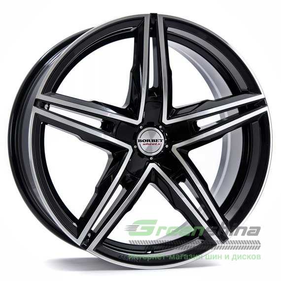 Купить Легковой диск BORBET XRS BLACK POLISHED GLOSSY R19 W8.5 PCD5x112 ET40 DIA72.6