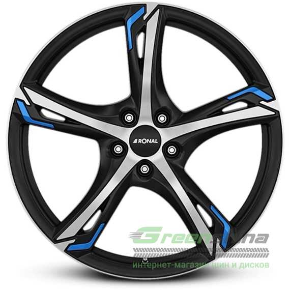 Купити Легковий диск RONAL R62 JBM/FC BLUE R18 W7.5 PCD5x112 ET50 DIA76.1