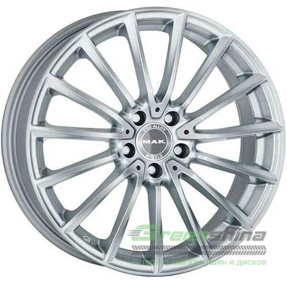 Купить Легковой диск MAK KOMET SILVER R17 W7.5 PCD5x112 ET45 DIA66.6