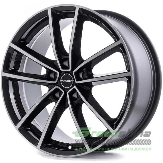 Купить Легковой диск BORBET W BLACK POLISHED GLOSSY R18 W8 PCD5x114.3 ET40 DIA72.5