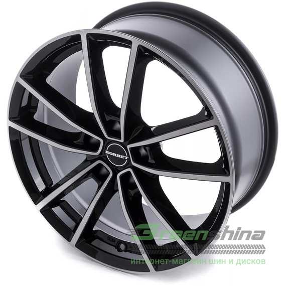 Купить Легковой диск BORBET W BLACK POLISHED GLOSSY R19 W8 PCD5x114.3 ET37 DIA72.5