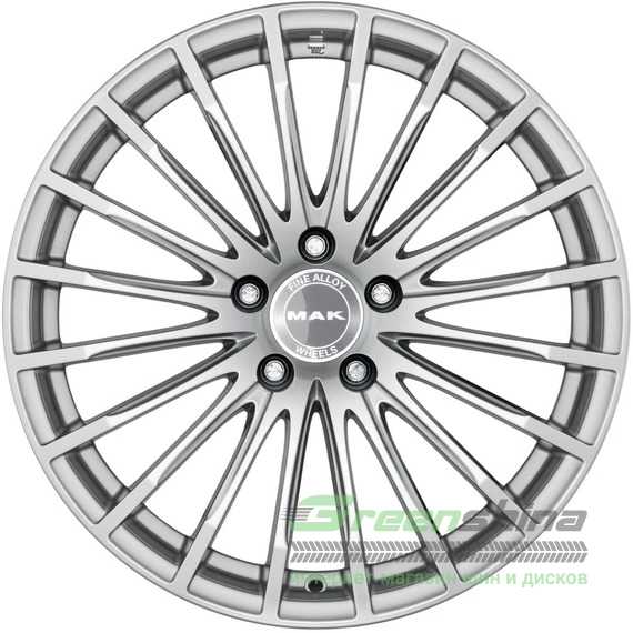 Купити Легковий диск MAK STARLIGHT Silver R18 W8 PCD5x112 ET35 DIA66.6