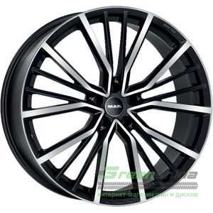 Купити Легковий диск MAK UNION BLACK MIRROR R20 W9 PCD5x112 ET29 DIA66.45