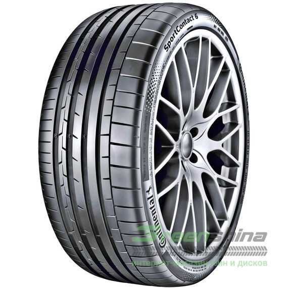 Летняя шина CONTINENTAL SportContact 6 - Интернет-магазин шин и дисков с доставкой по Украине GreenShina.com.ua