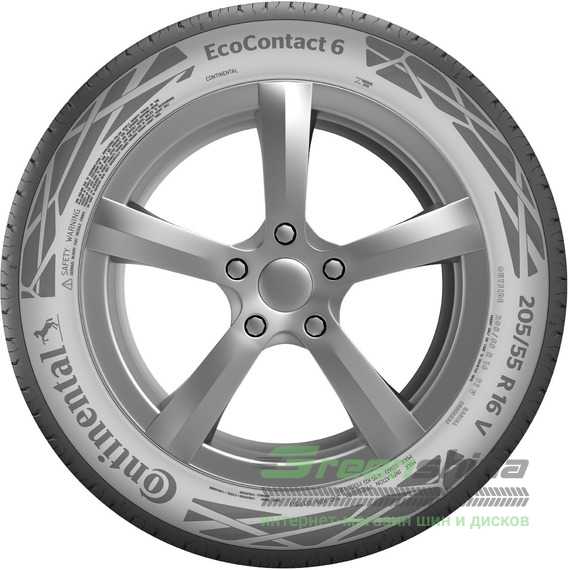 Купить Летняя шина CONTINENTAL EcoContact 6 195/55R16 91V