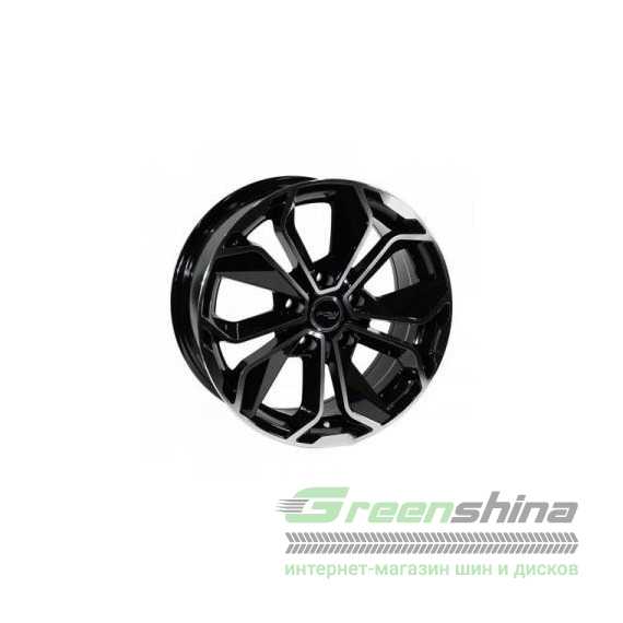 Купити Легковий диск REPLICA RN2019 Black MachineFace R16 W7.0 PCD5x114,3 ET37 DIA73.1