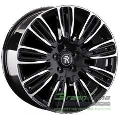 Купити Легковий диск REPLICA LR73 Black Machine Face R21 W9.5 PCD5x120 ET45 DIA72.6