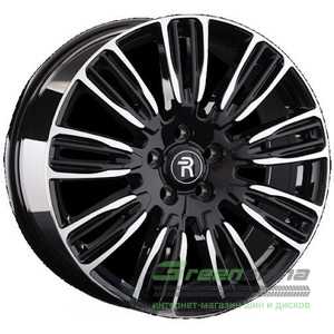 Купити Легковий диск REPLICA LR73 Black Machine Face R21 W9.5 PCD5x120 ET45 DIA72.6