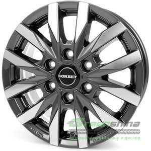 Купить Легковой диск BORBET CW6 Mistral Anthracite Polished Glossy R16 W6.5 PCD6x130 ET54 DIA84.1