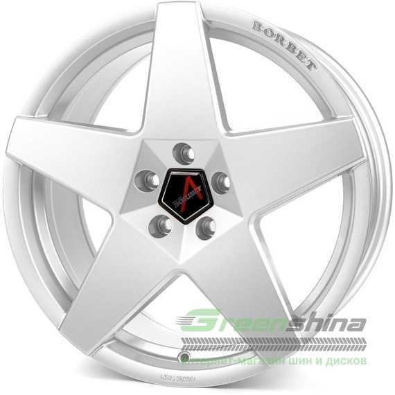 Купить Легковой диск BORBET A Brilliant Silver R18 W8 PCD5x108 ET45 DIA72.6