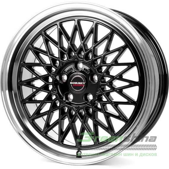 Купить Легковой диск BORBET B Black Rim Polished R19 W8.5 PCD5x112 ET30DIA66.6