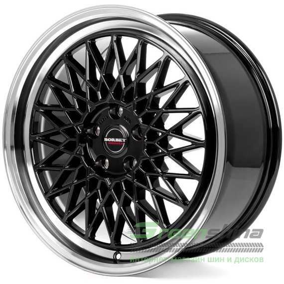 Купить Легковой диск BORBET B Black Rim Polished R19 W8.5 PCD5x112 ET30DIA66.6