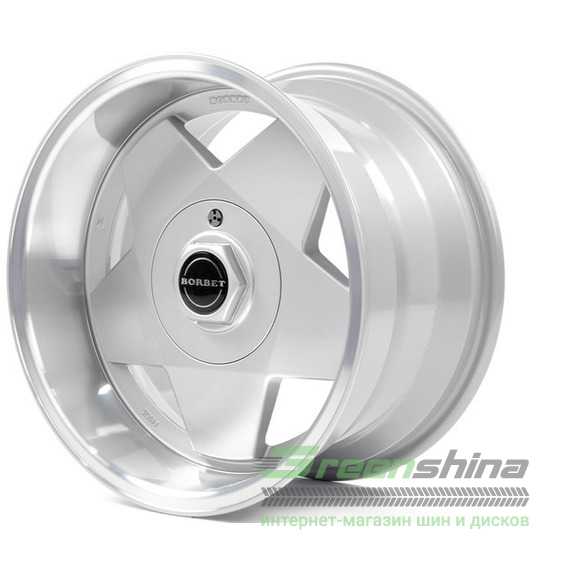 Купить BORBET A Silver Polished R16 W7.5 PCD5x112 ET20HUB66.6