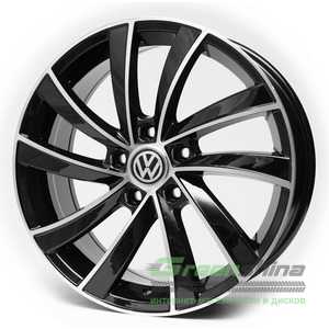 Купити Легковий диск REPLICA Volkswagen RB6 BMF R17 W7 PCD5x112 ET45 DIA66.6