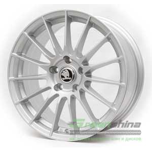 Купить Легковой диск REPLICA Skoda 3309 Silver R17 W7.5 PCD5x112 ET40 DIA73.1