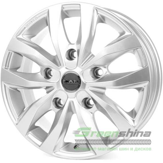 Купити Легковий диск MAK LOAD 5 SILVER R17 W7 PCD5x112 ET51 DIA66.1