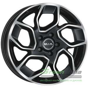 Купить Легковой диск MAK Express Black Mirror R16 W6.5 PCD5x114.3 ET45 DIA66.1