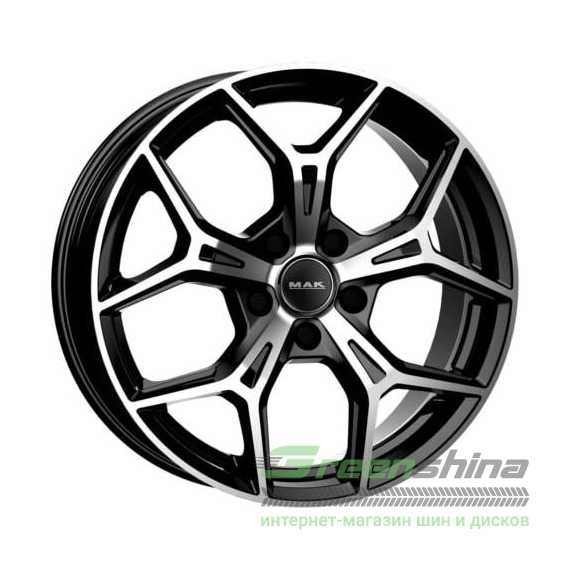 Купить Легковой диск MAK Gravel Black Mirror R17 W7.5 PCD6x139.7 ET38 DIA67.1