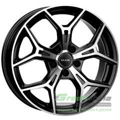 Купить Легковой диск MAK Gravel Black Mirror R17 W7.5 PCD6x114.3 ET45 DIA66.1