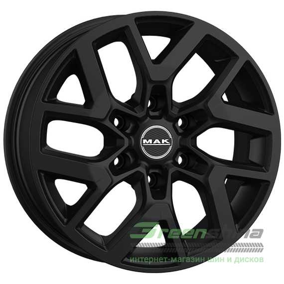 Купити Легковий диск MAK Gravel Matt Black R18 W8 PCD6x139.7 ET50 DIA95.1