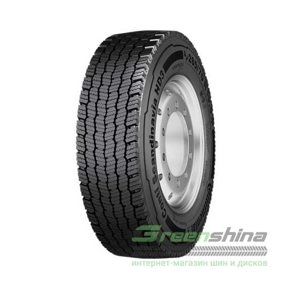 Купить Грузовая шина CONTINENTAL Conti Scandinavia HD3 (ведущая) 315/70R22.5 154/150L